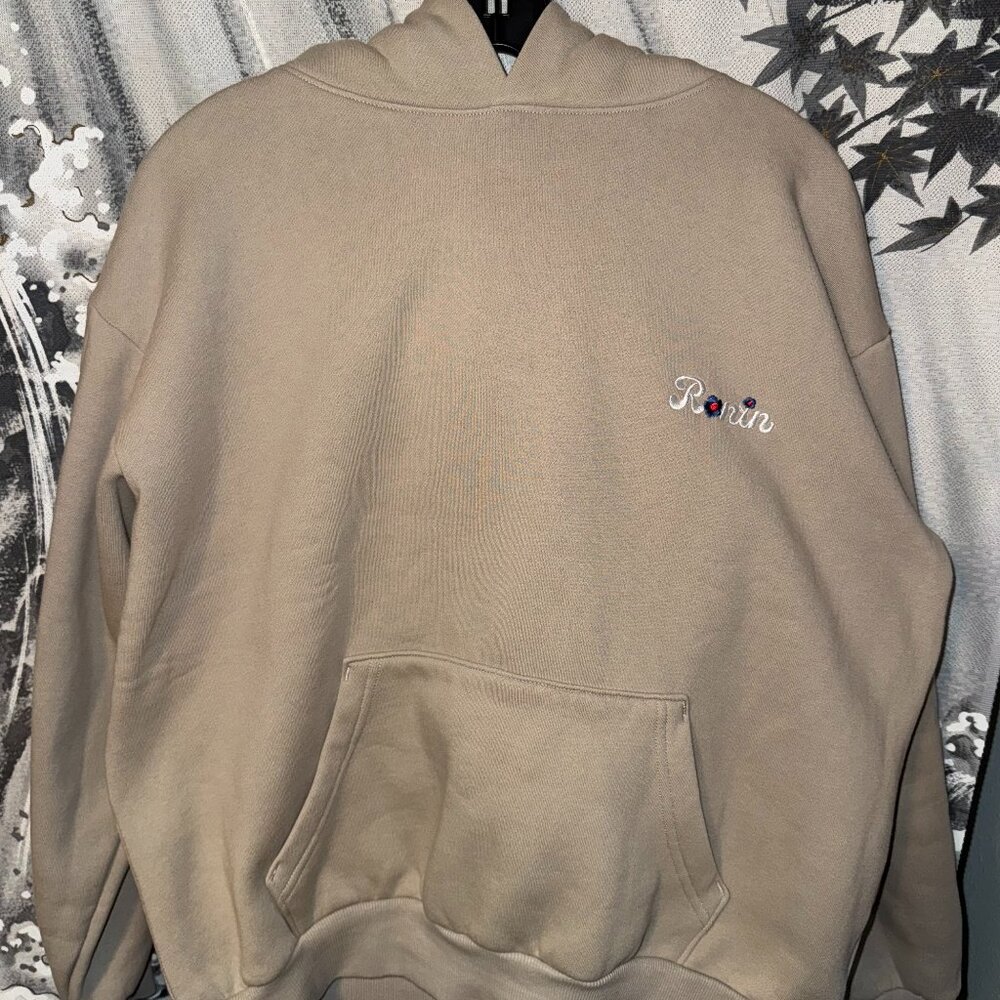 Ronin Flower Hoodie V2 - Sand